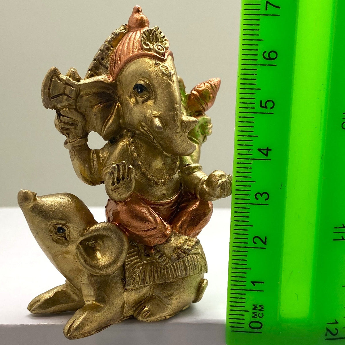 Innenmodell "Ganesha auf Maus" - 35 x 70 mm - Schneekugelhaus