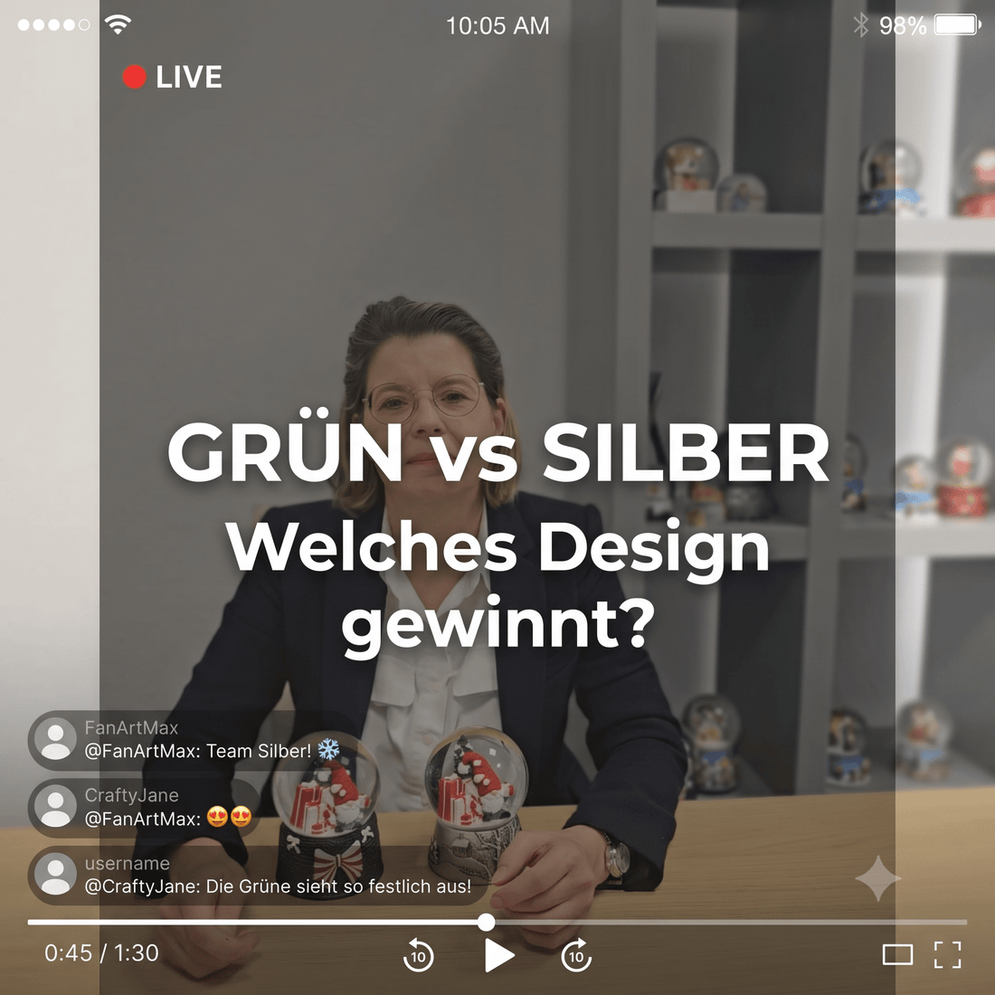 Zwischen Tradition und Moderne: Ein exklusiver Blick auf unsere neue Weihnachtskollektion - Schneekugelhaus