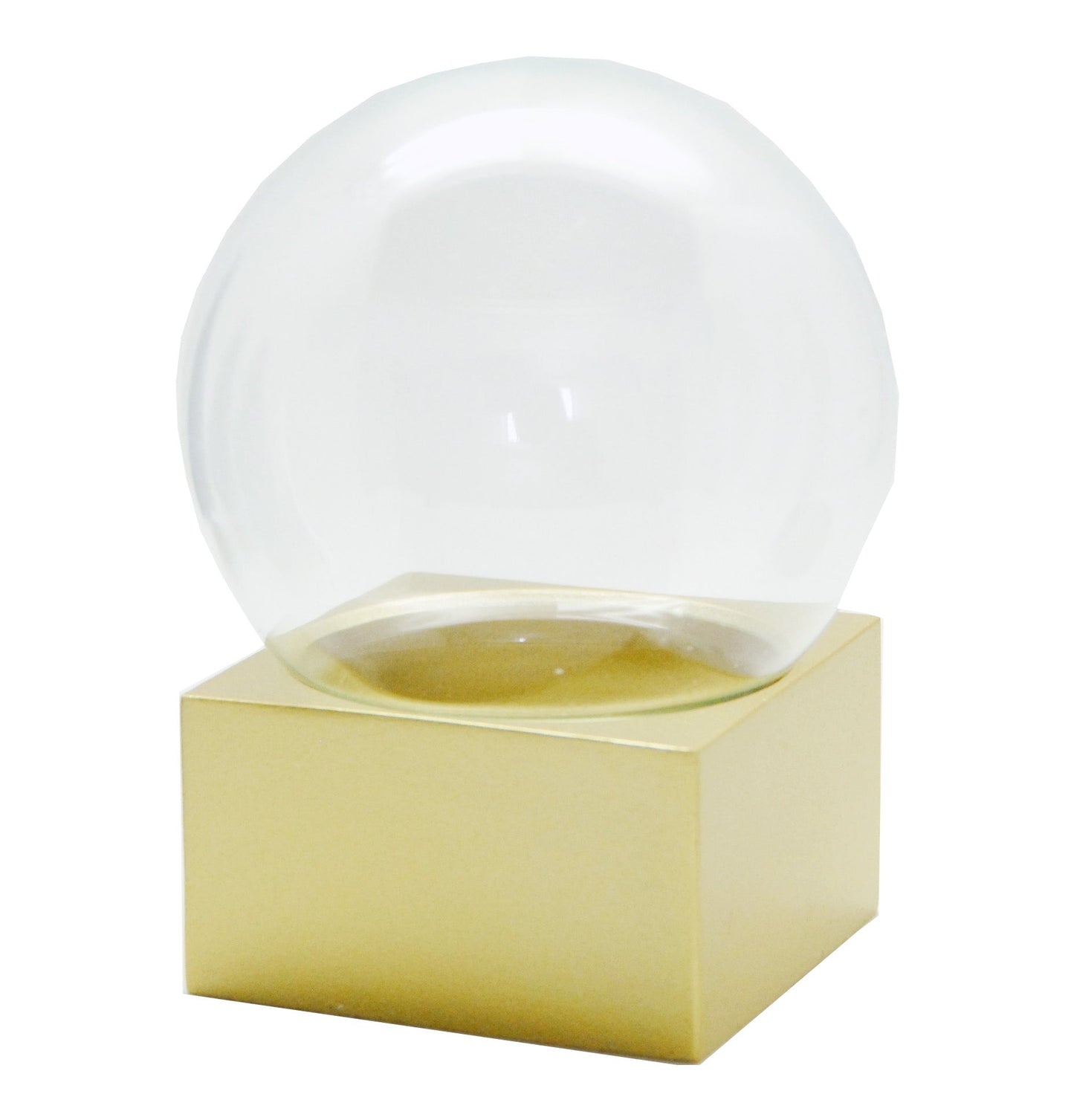 100mm Bastelset Polyresin Sockel in verschiedenen Varianten - DIY - Schneekugel - Schneekugelhaus
