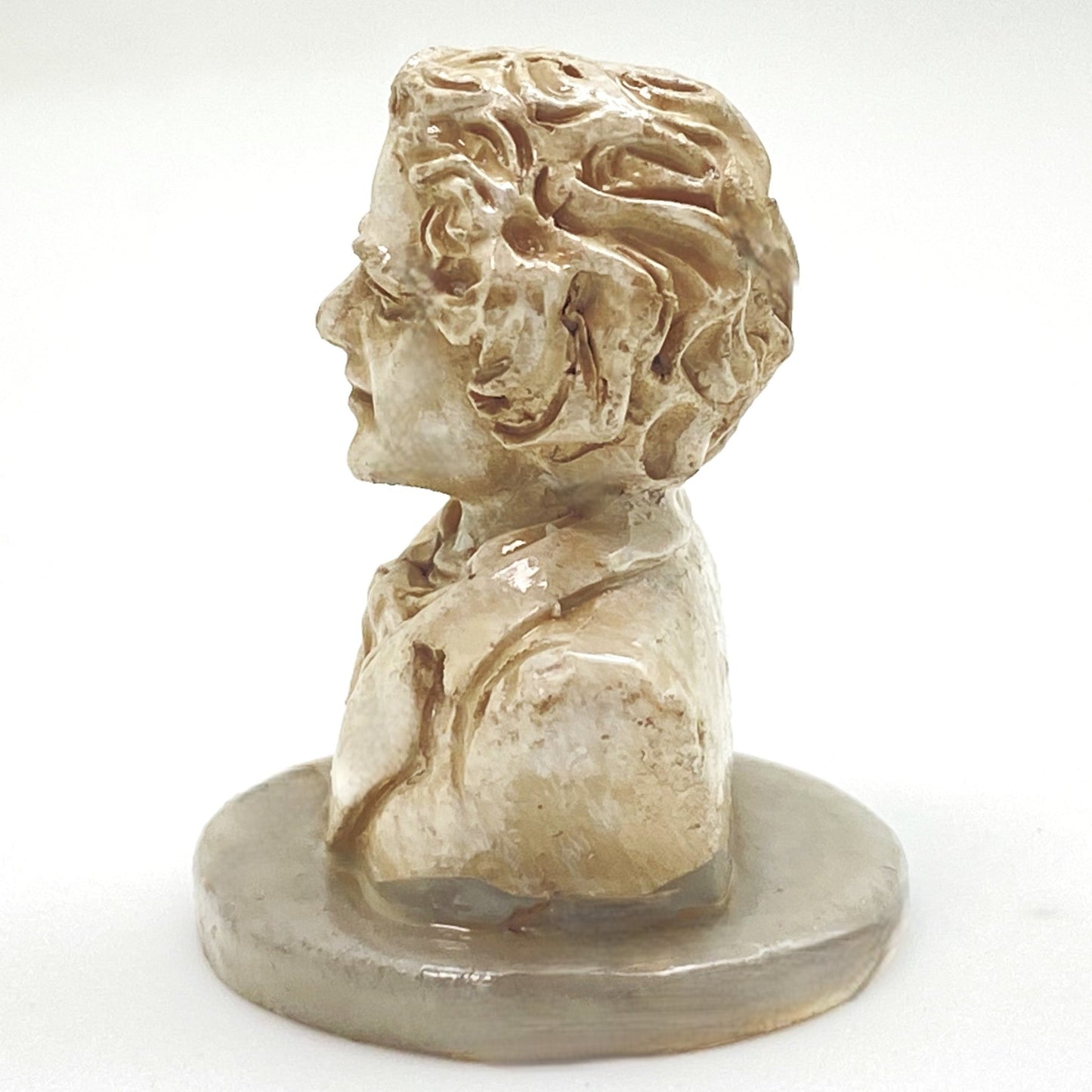 Bastel - Figur Beethoven für DIY Schneekugel - Schneekugelhaus