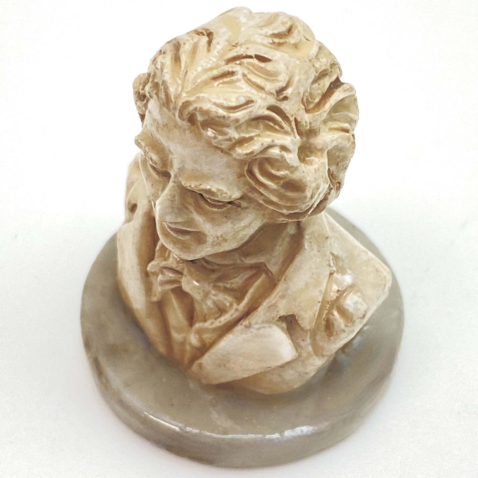 Bastel - Figur Beethoven für DIY Schneekugel - Schneekugelhaus