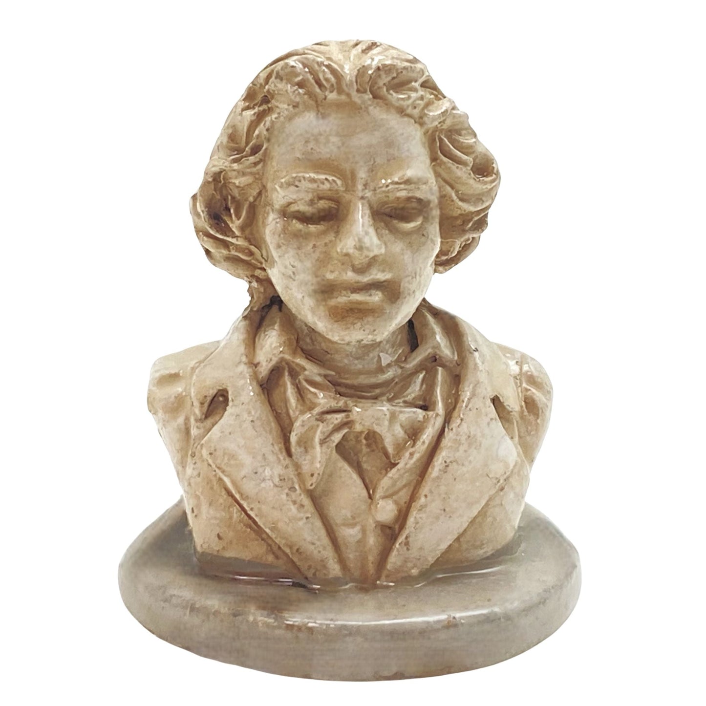 Bastel - Figur Beethoven für DIY Schneekugel - Schneekugelhaus