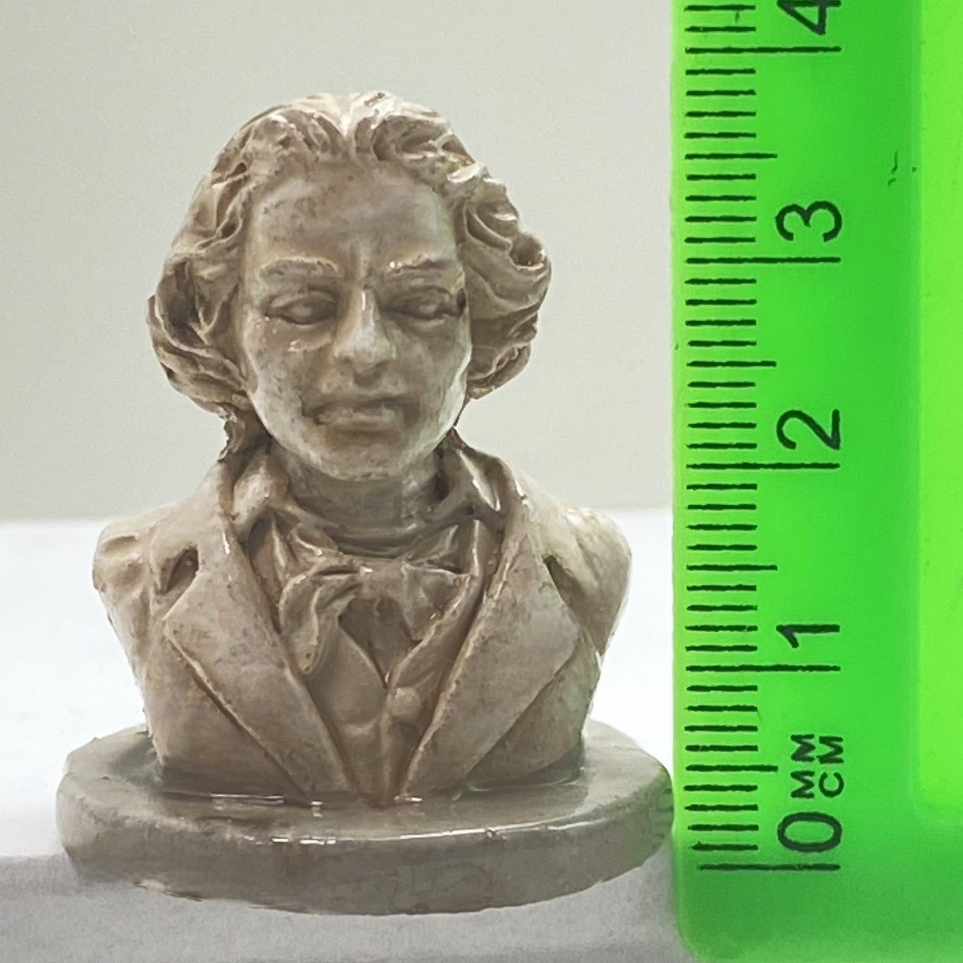 Bastel - Figur Beethoven für DIY Schneekugel - Schneekugelhaus