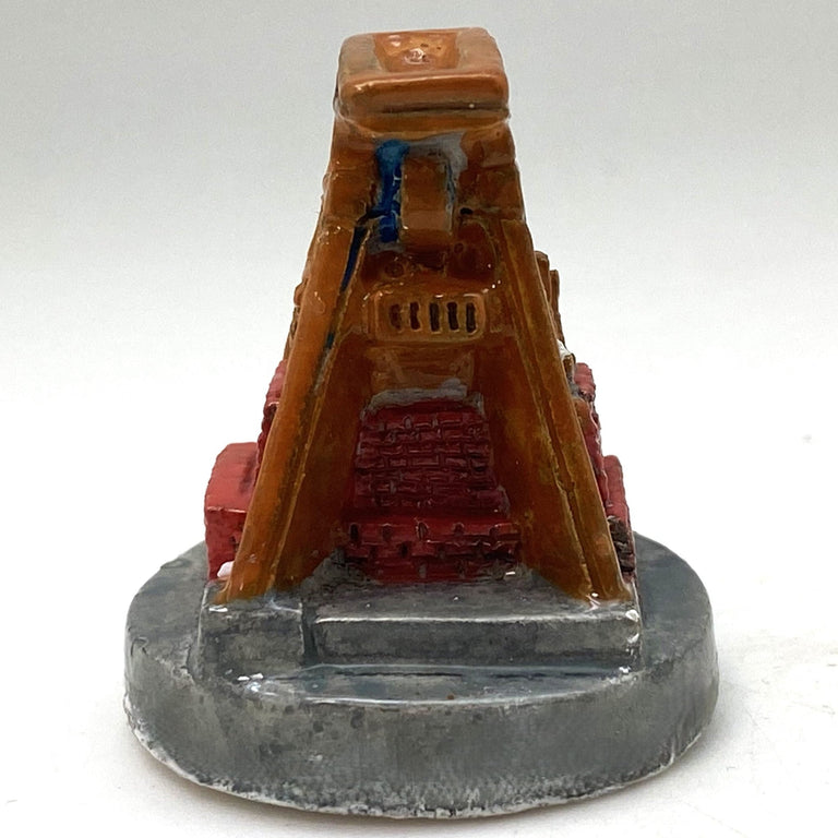 Bastel - Figur Förderturm - Schneekugelhaus