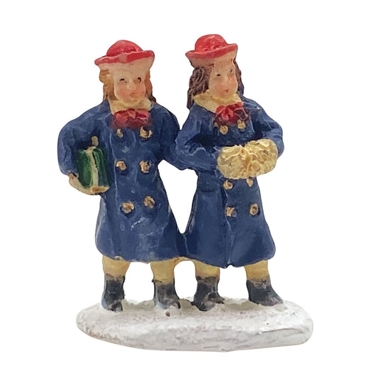 Innenmodell „2 Mädchen unterwegs“ - 28 x 33 mm - Schneekugelhaus
