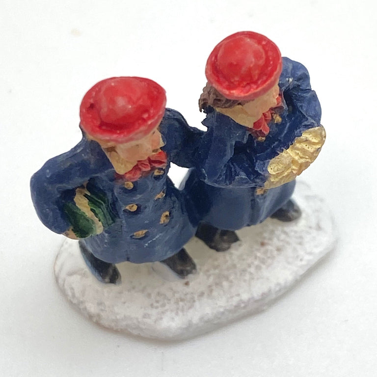 Innenmodell „2 Mädchen unterwegs“ - 28 x 33 mm - Schneekugelhaus