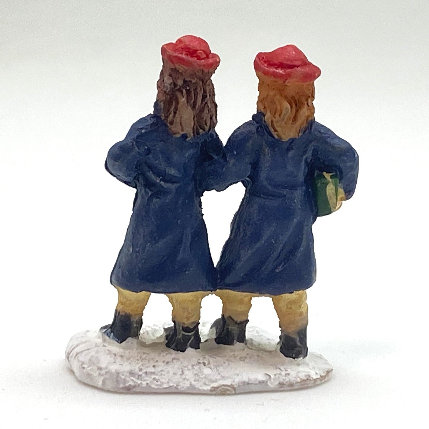 Innenmodell „2 Mädchen unterwegs“ - 28 x 33 mm - Schneekugelhaus