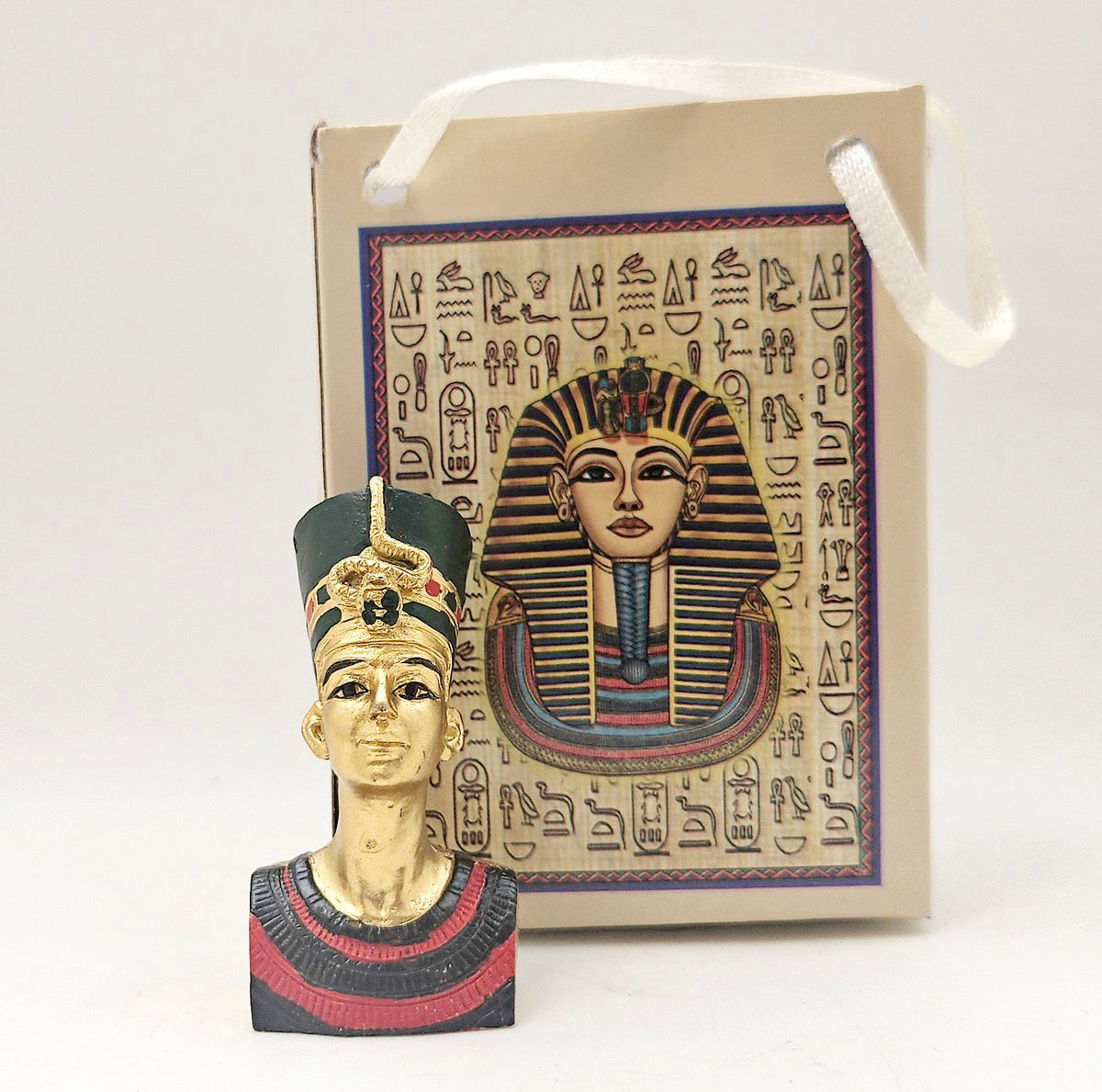 Innenmodell „Ägypten Figur Tutanchamun“ in Geschenktüte - 35 x 55 mm - Schneekugelhaus