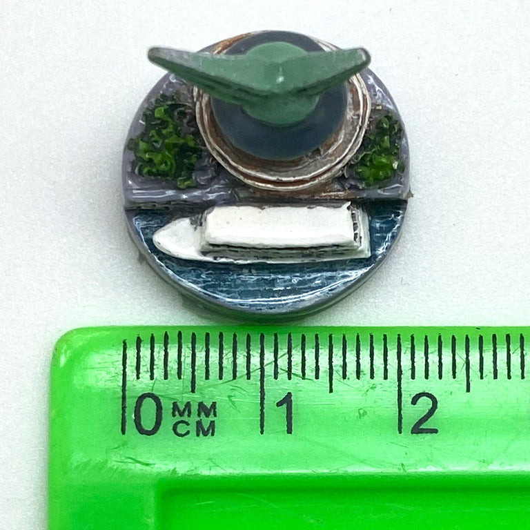 Innenmodell „Alter Kranen Würzburg“ - 21 x 24 mm - Schneekugelhaus