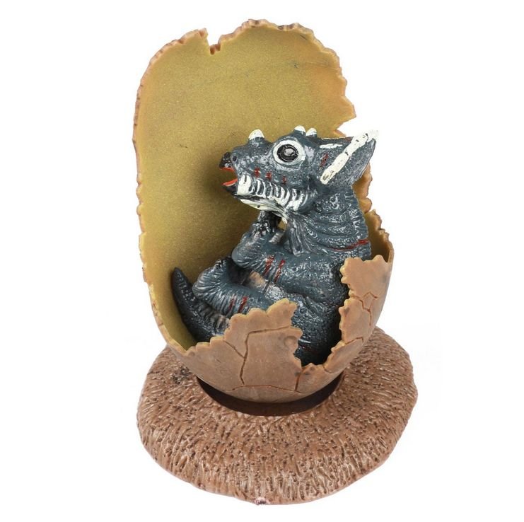 Innenmodell Baby - Dinosaurier im Ei - Triceratops - 60 x 100 mm - Schneekugelhaus