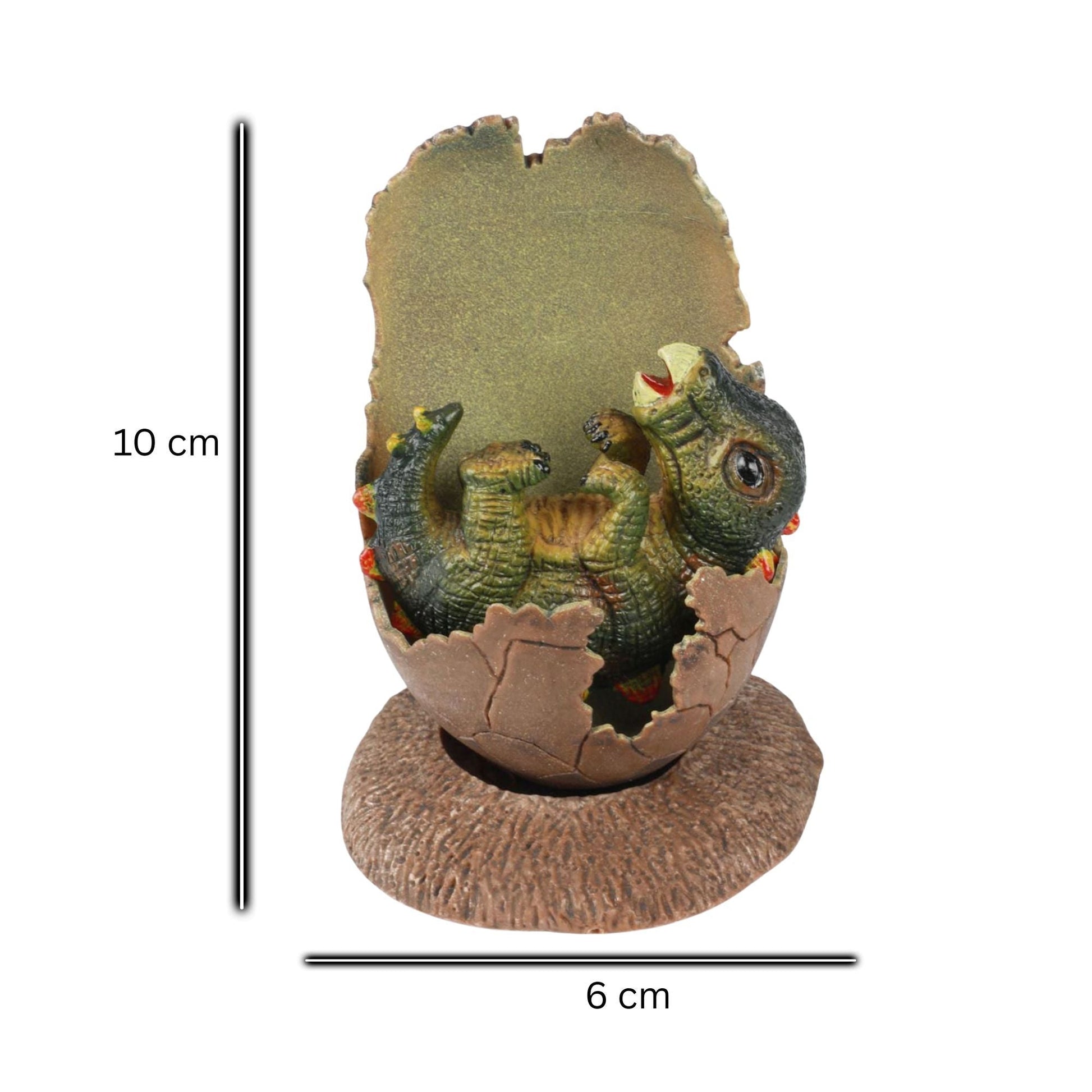 Innenmodell Baby - Dinosaurier im Ei - Tyrannosaurus Rex - 60 x 100 mm - Schneekugelhaus