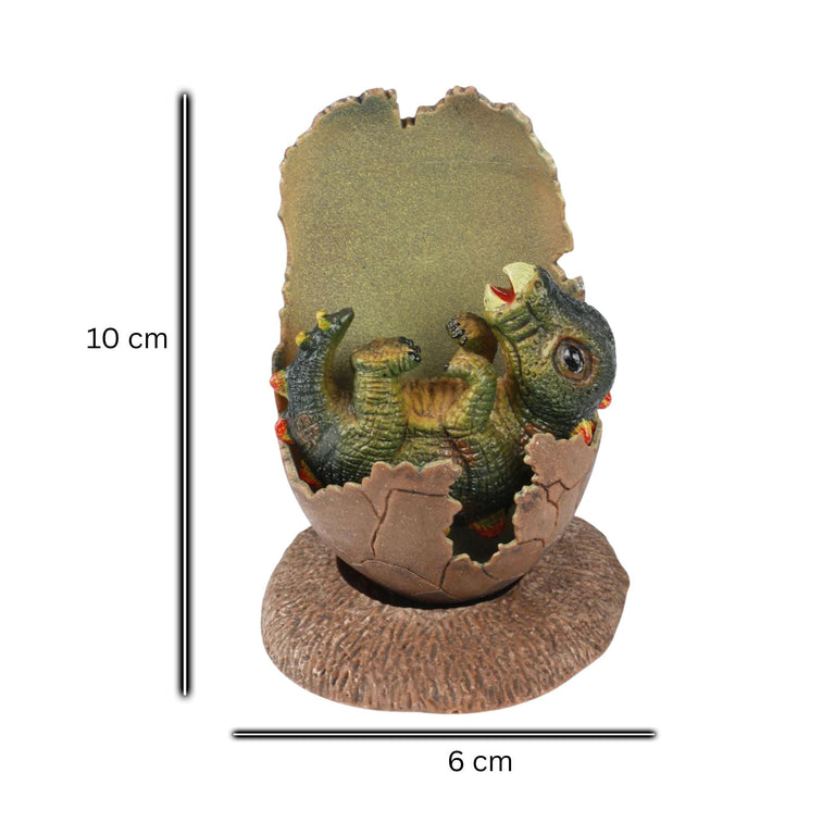 Innenmodell Baby - Dinosaurier im Ei - Tyrannosaurus Rex - 60 x 100 mm - Schneekugelhaus
