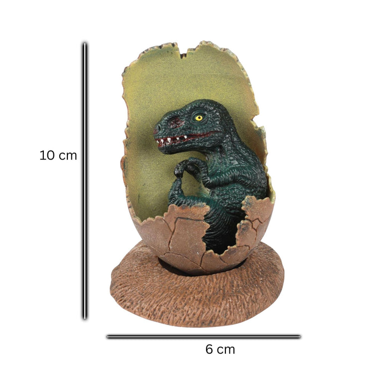 Innenmodell Baby - Dinosaurier im Ei - Velociraptor - 60 x 100 mm - Schneekugelhaus