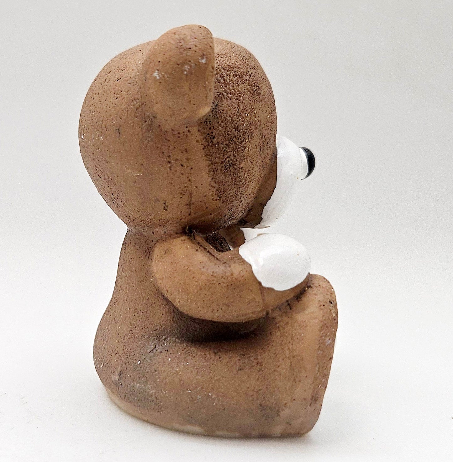 Innenmodell „Bär mit Herz - I love you“ weiß - 60 x 70 mm - Schneekugelhaus