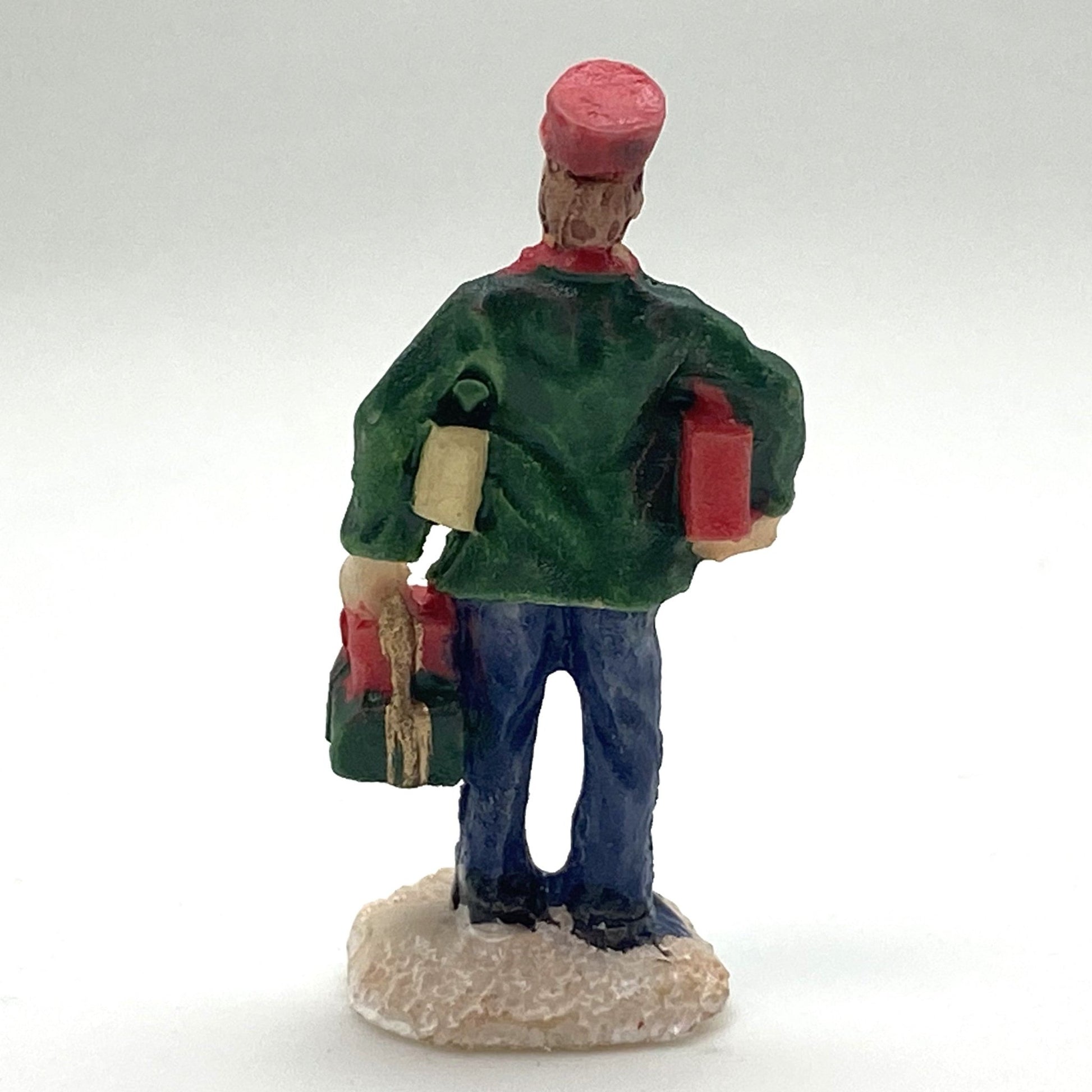 Innenmodell „Bote mit Geschenken“ - 25 x 43 mm - Schneekugelhaus