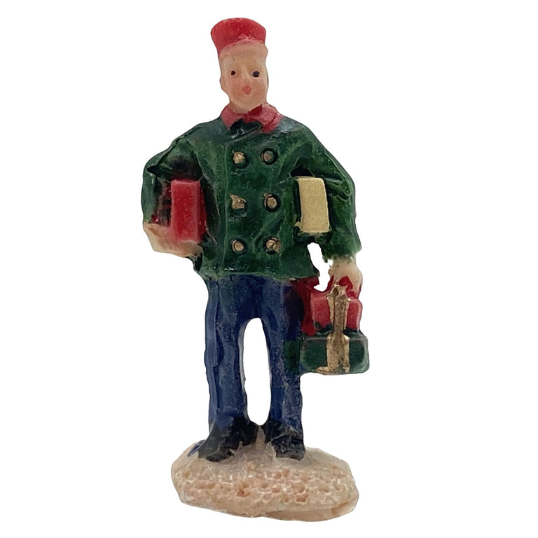 Innenmodell „Bote mit Geschenken“ - 25 x 43 mm - Schneekugelhaus