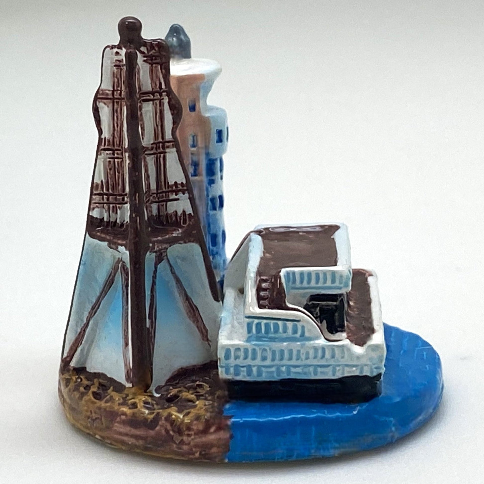 Innenmodell „Cuxhaven“ - 35 x 37 mm - Schneekugelhaus