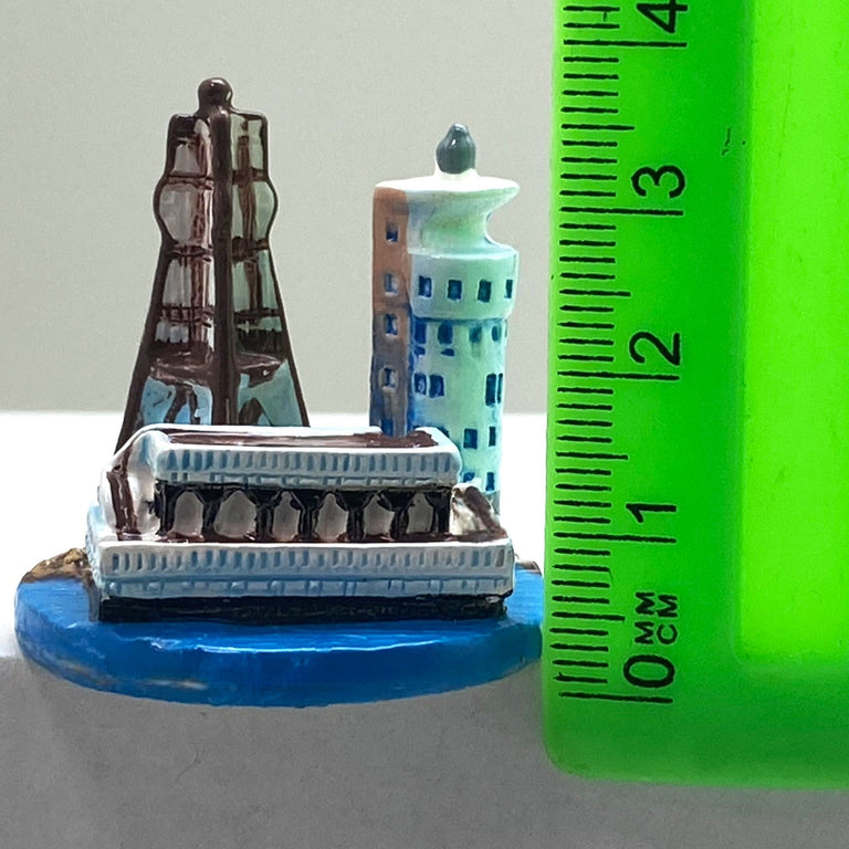 Innenmodell „Cuxhaven“ - 35 x 37 mm - Schneekugelhaus