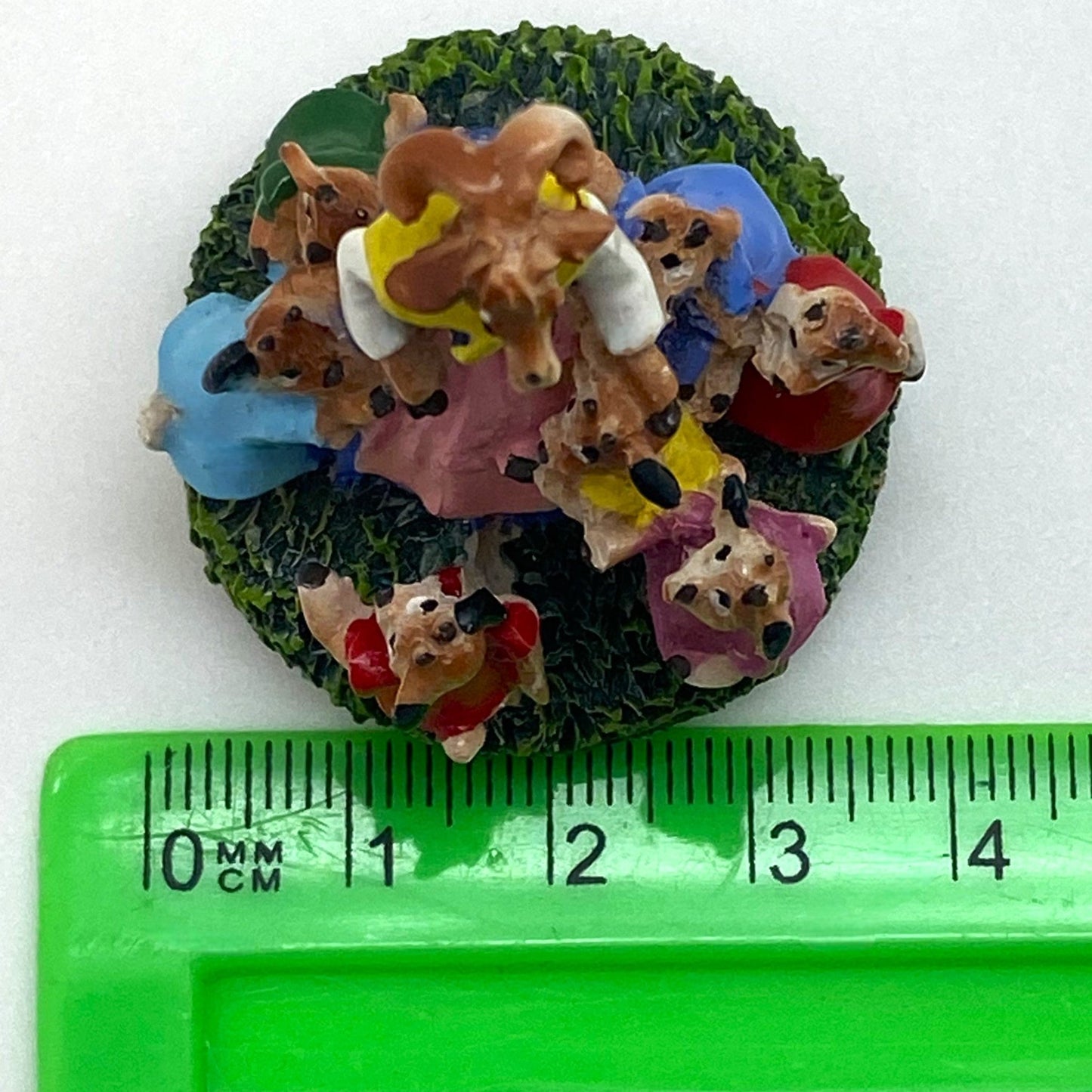 Innenmodell „der Wolf und die sieben Geislein“ - 38 x 46 mm - Schneekugelhaus
