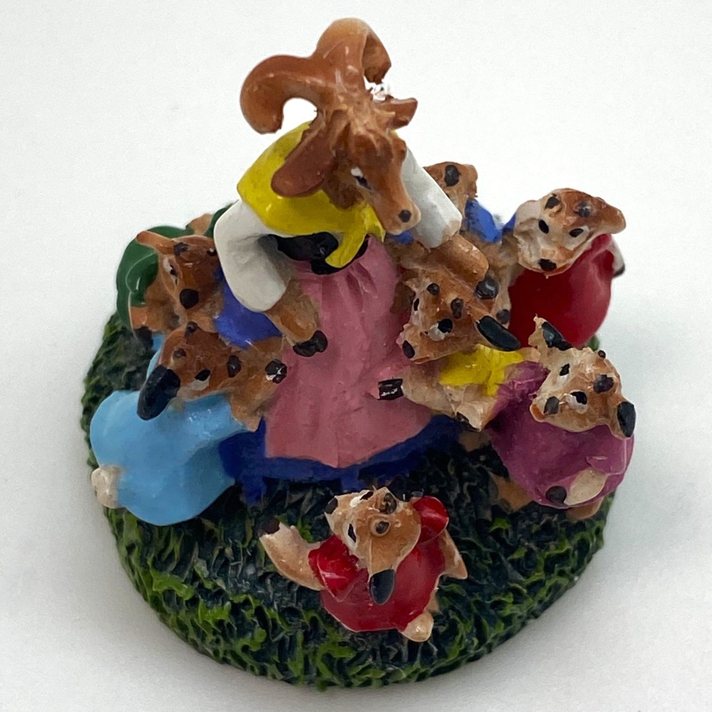 Innenmodell „der Wolf und die sieben Geislein“ - 38 x 46 mm - Schneekugelhaus