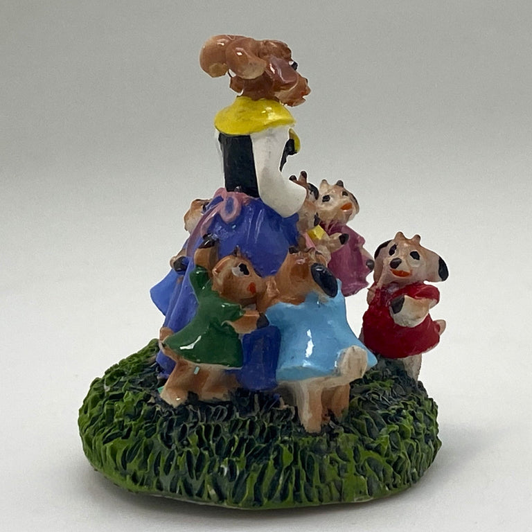 Innenmodell „der Wolf und die sieben Geislein“ - 38 x 46 mm - Schneekugelhaus