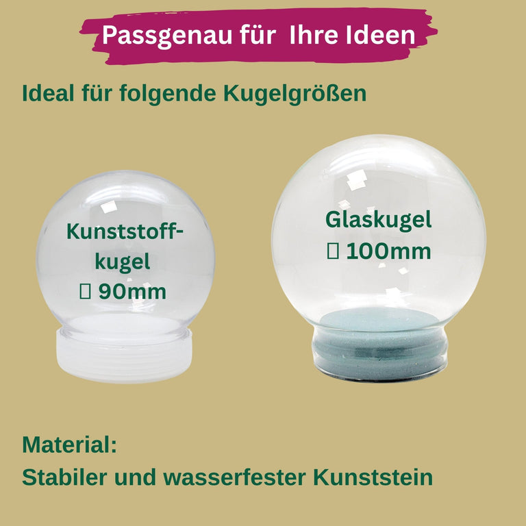 Innenmodell „Disney Stitch“ - blau - 62 x 68 mm - Schneekugelhaus
