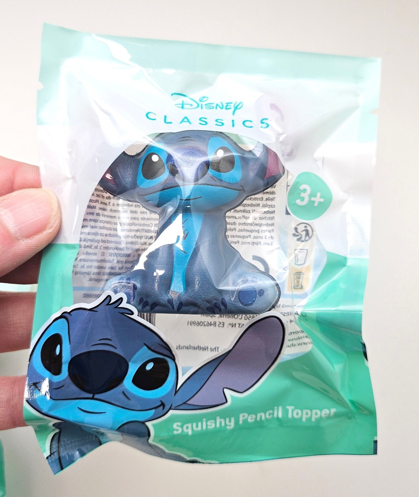 Innenmodell „Disney Stitch“ - blau - 62 x 68 mm - Schneekugelhaus