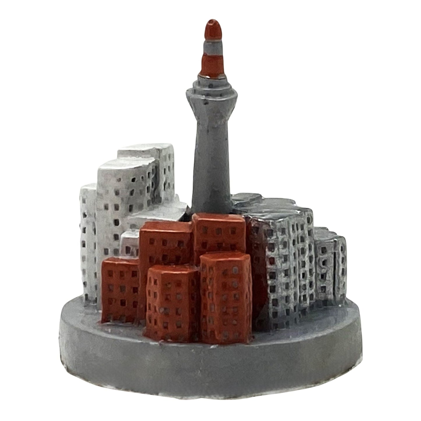 Innenmodell „Düsseldorf mit Funkturm“ - 31 x 37 mm - Schneekugelhaus