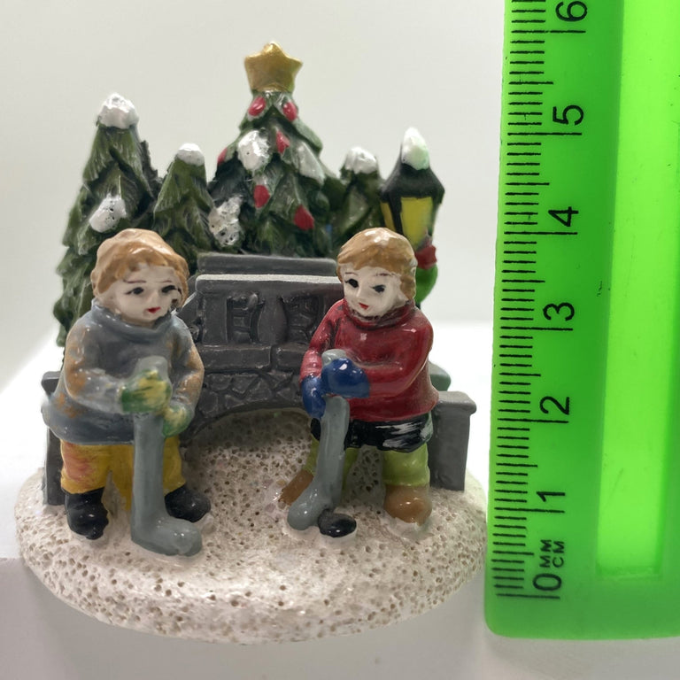 Innenmodell "Eishockeyspieler" - 55 x 61 mm - Schneekugelhaus