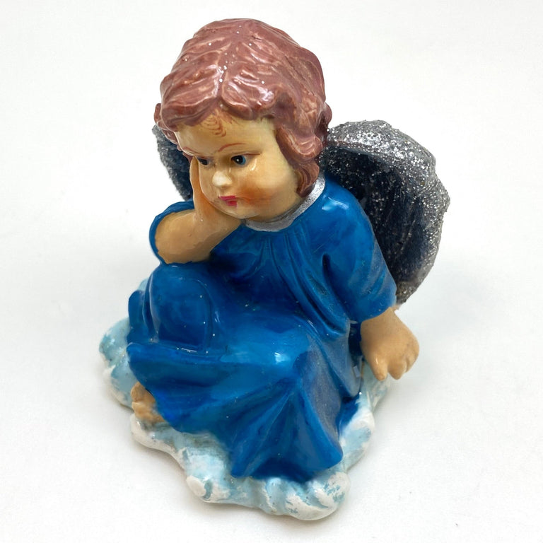 Innenmodell "Engel in blau" - 60 x 70 mm - Schneekugelhaus