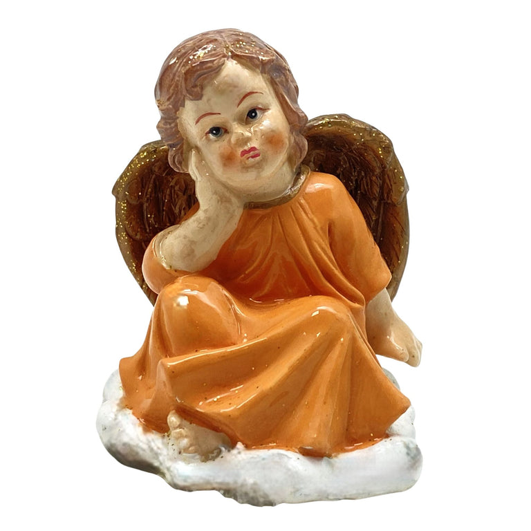 Innenmodell "Engel in Terrakotta" - 60 x 60 mm - Schneekugelhaus