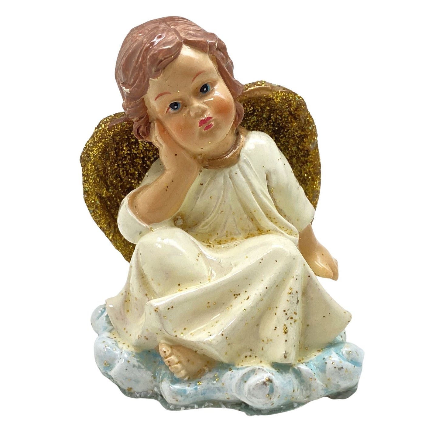 Innenmodell "Engel in Weiß" - 65 x 50 mm - Schneekugelhaus