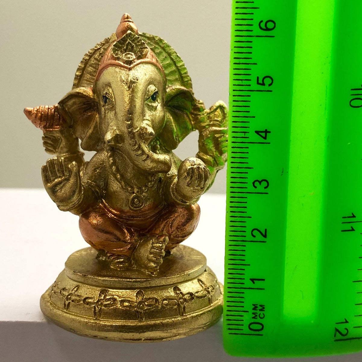 Innenmodell "Ganesh auf Rund - Sockel" - 35 x 70 mm - Schneekugelhaus