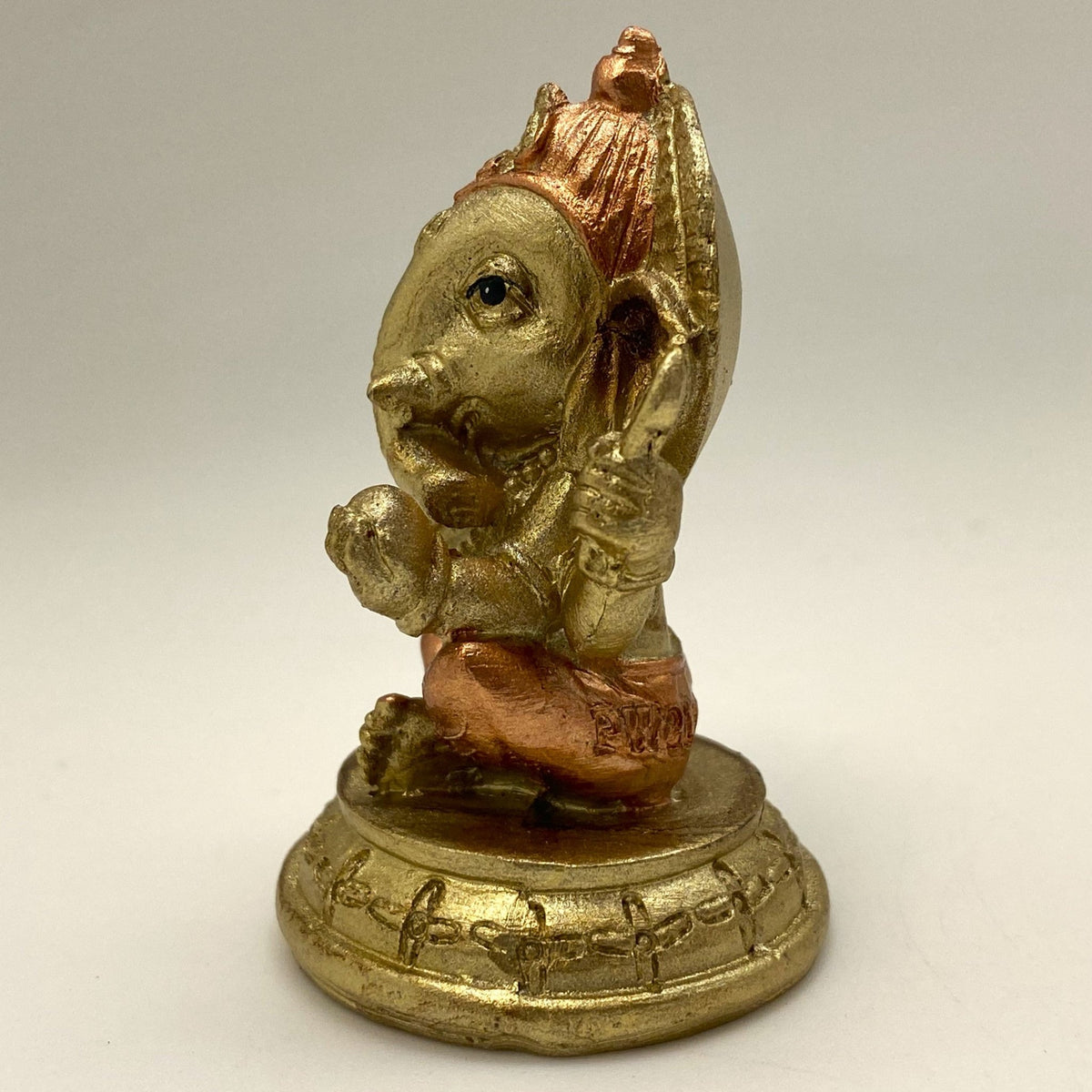 Innenmodell "Ganesh auf Rund - Sockel" - 35 x 70 mm - Schneekugelhaus