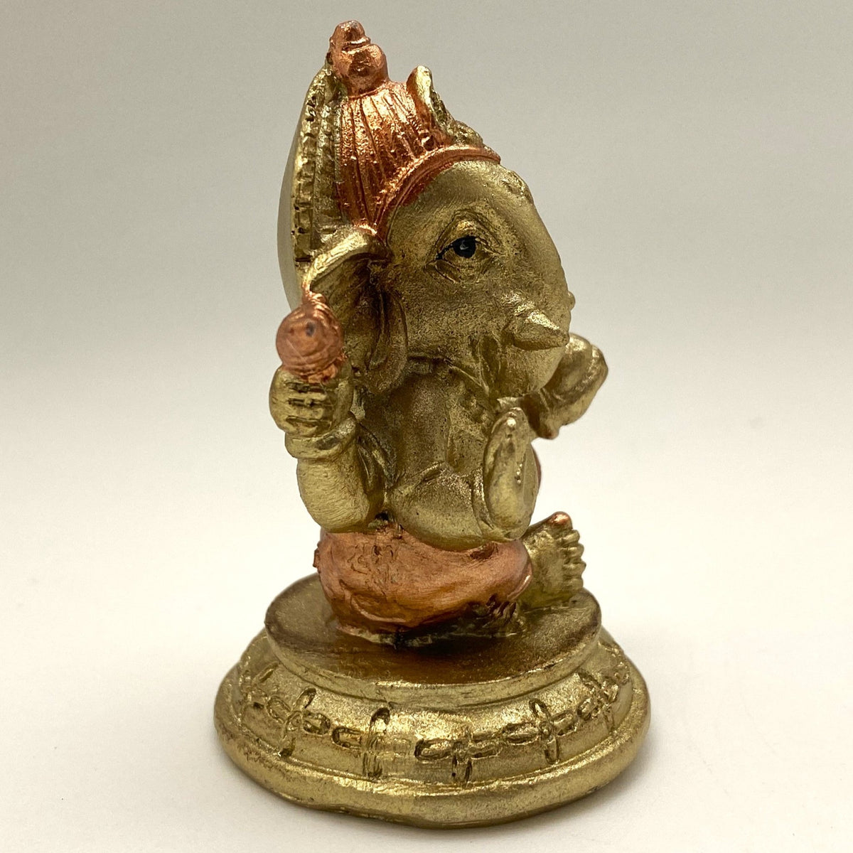Innenmodell "Ganesh auf Rund - Sockel" - 35 x 70 mm - Schneekugelhaus