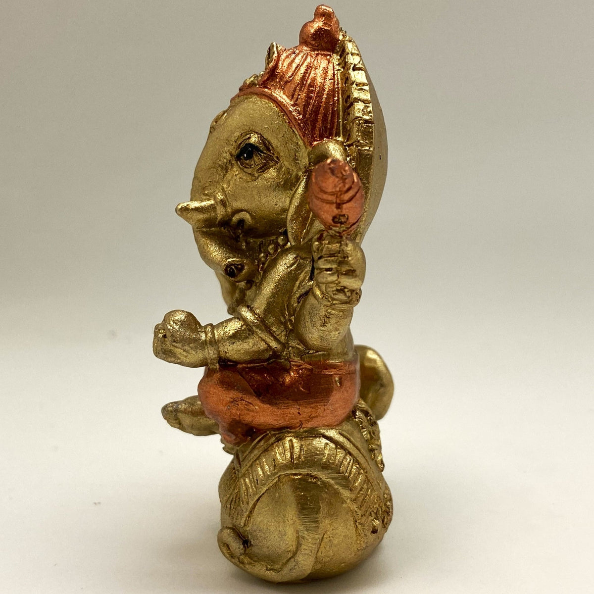 Innenmodell "Ganesha auf Maus" - 35 x 70 mm - Schneekugelhaus