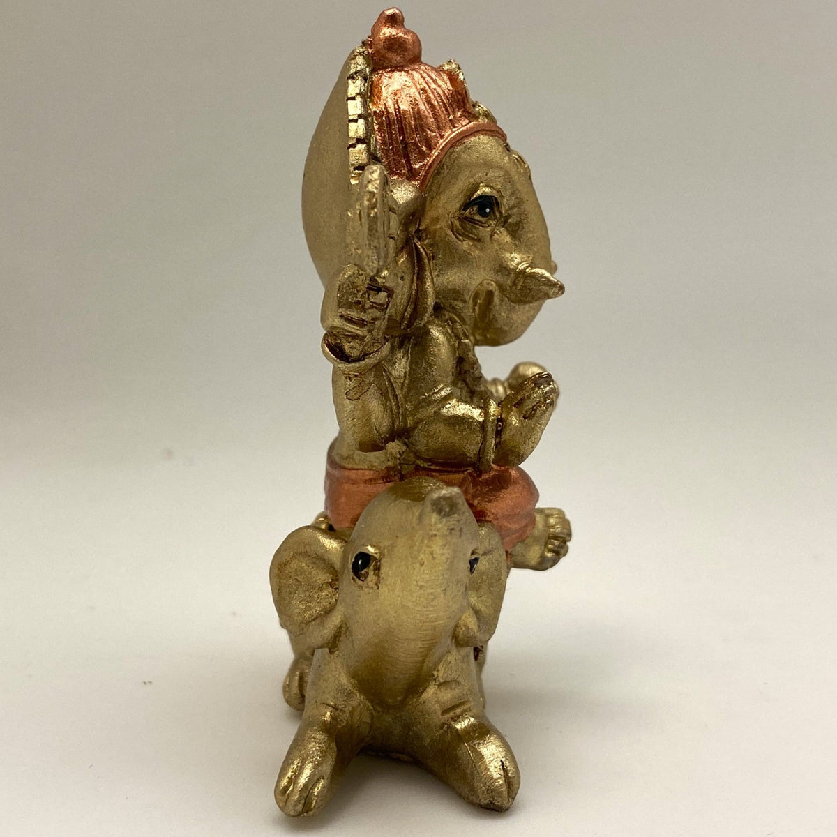 Innenmodell "Ganesha auf Maus" - 35 x 70 mm - Schneekugelhaus