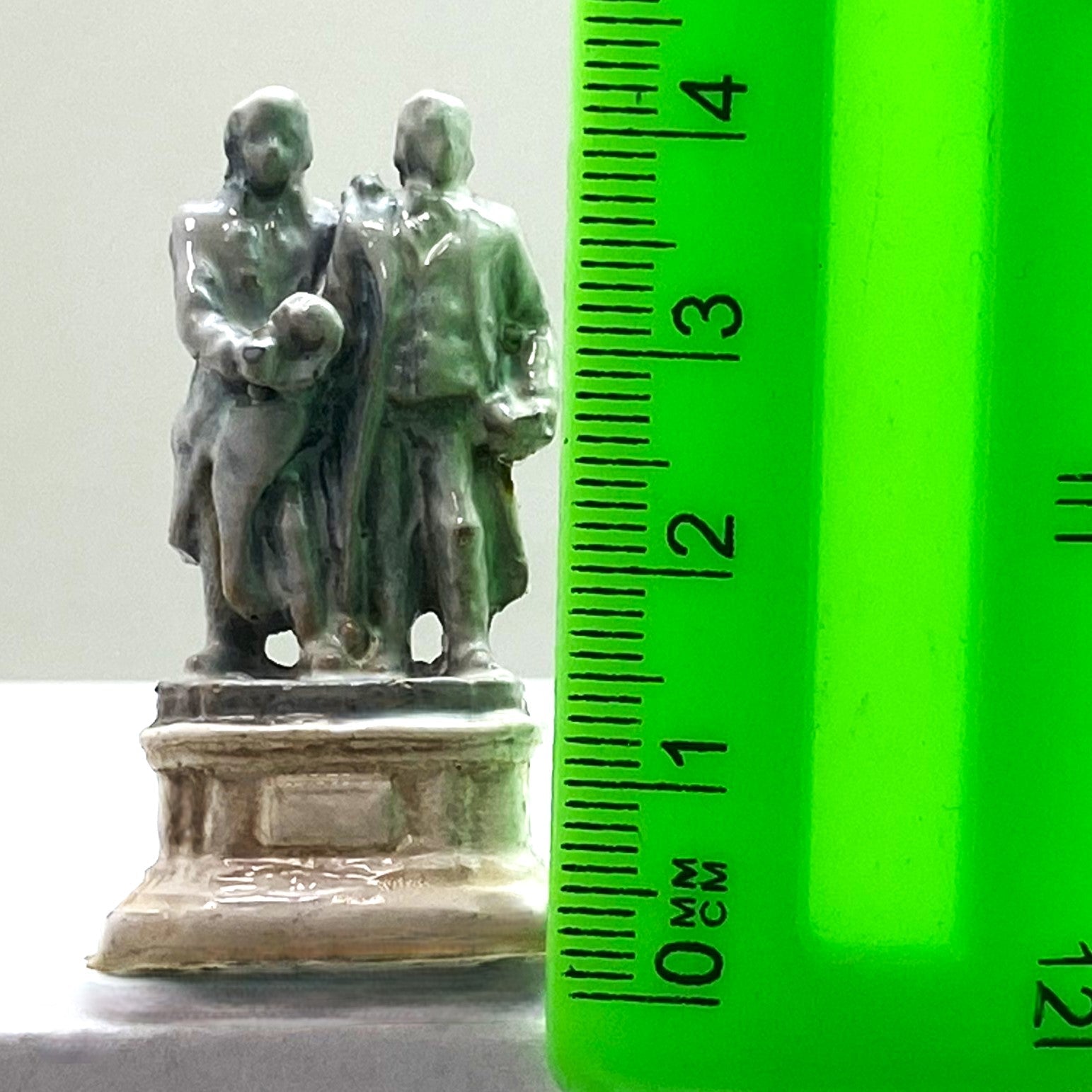 Innenmodell „Goethe und Schiller“ - 29 x 45 mm - Schneekugelhaus