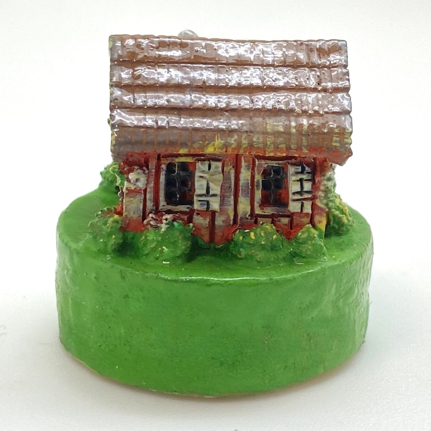 Innenmodell „Hüttenzauber“ - 30 x 31 mm - Schneekugelhaus