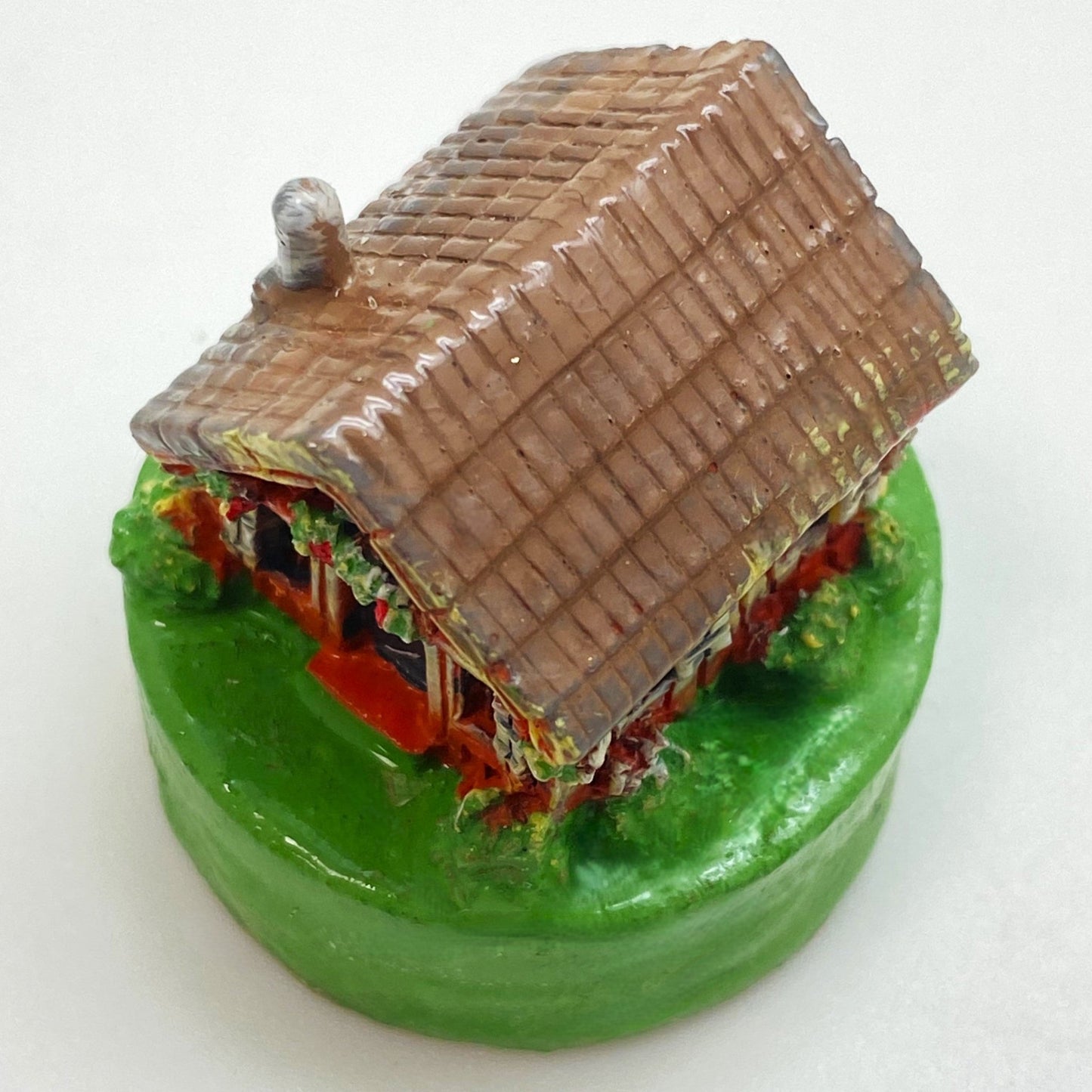 Innenmodell „Hüttenzauber“ - 30 x 31 mm - Schneekugelhaus