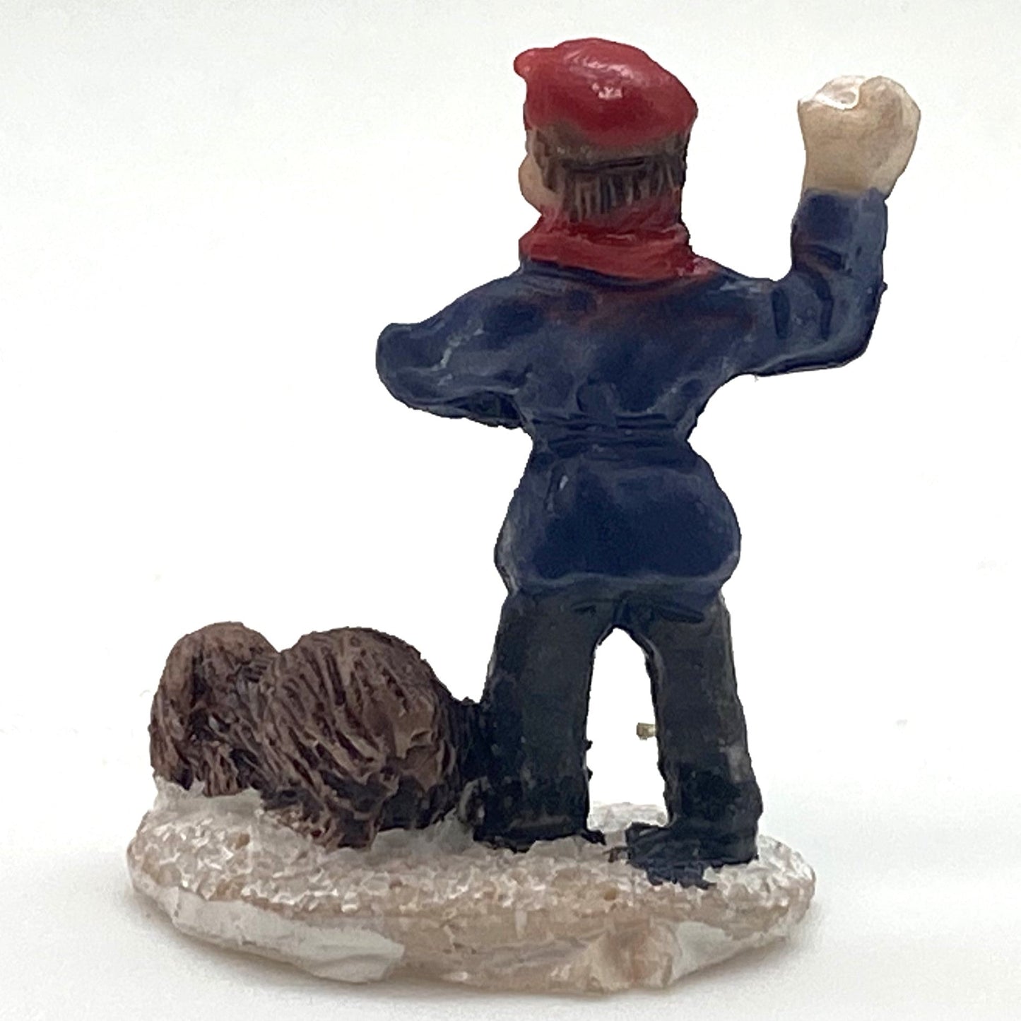 Innenmodell „Junge mit Hund“ - 25 x 28 mm - Schneekugelhaus