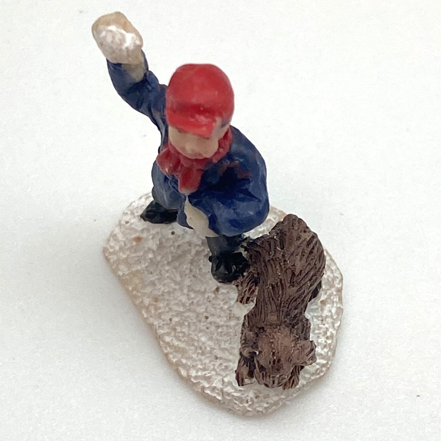 Innenmodell „Junge mit Hund“ - 25 x 28 mm - Schneekugelhaus