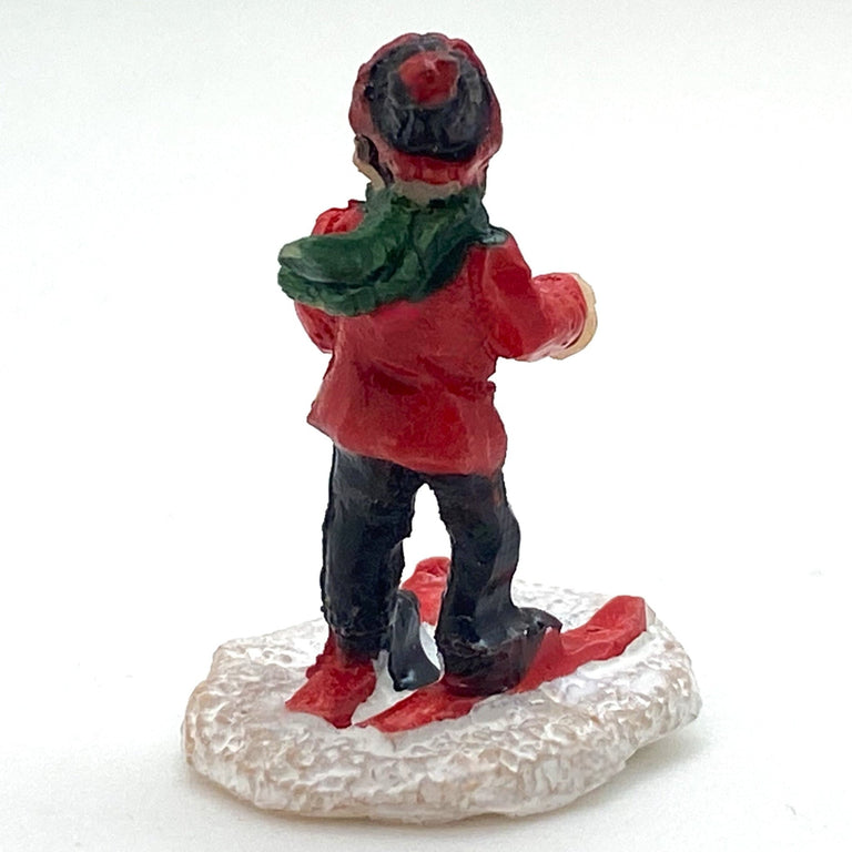 Innenmodell „Junger Skifahrer“ - 25 x 33 mm - Schneekugelhaus