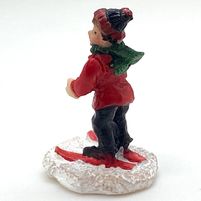 Innenmodell „Junger Skifahrer“ - 25 x 33 mm - Schneekugelhaus
