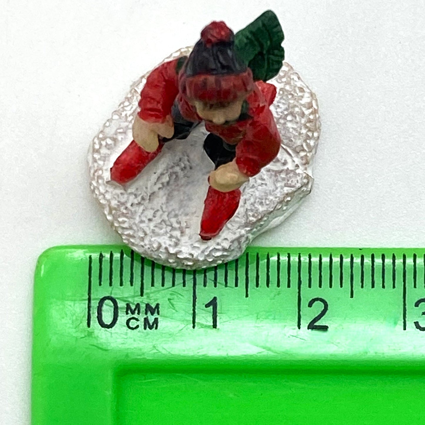 Innenmodell „Junger Skifahrer“ - 25 x 33 mm - Schneekugelhaus