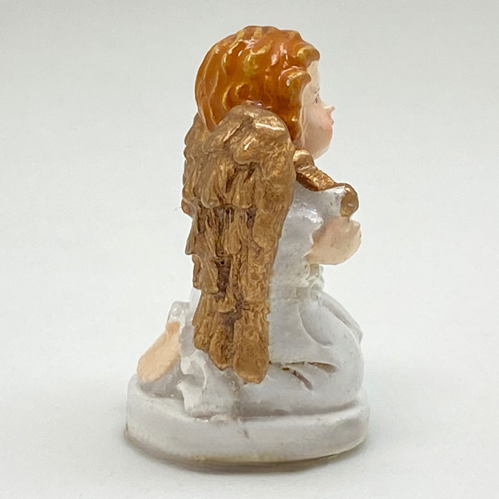 Innenmodell "kleiner Engel mit Harfe" - 33 x 23 mm - Schneekugelhaus