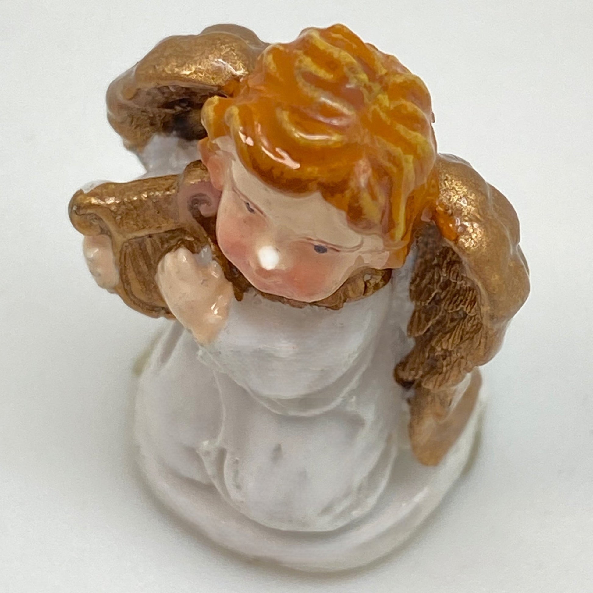 Innenmodell "kleiner Engel mit Harfe" - 33 x 23 mm - Schneekugelhaus