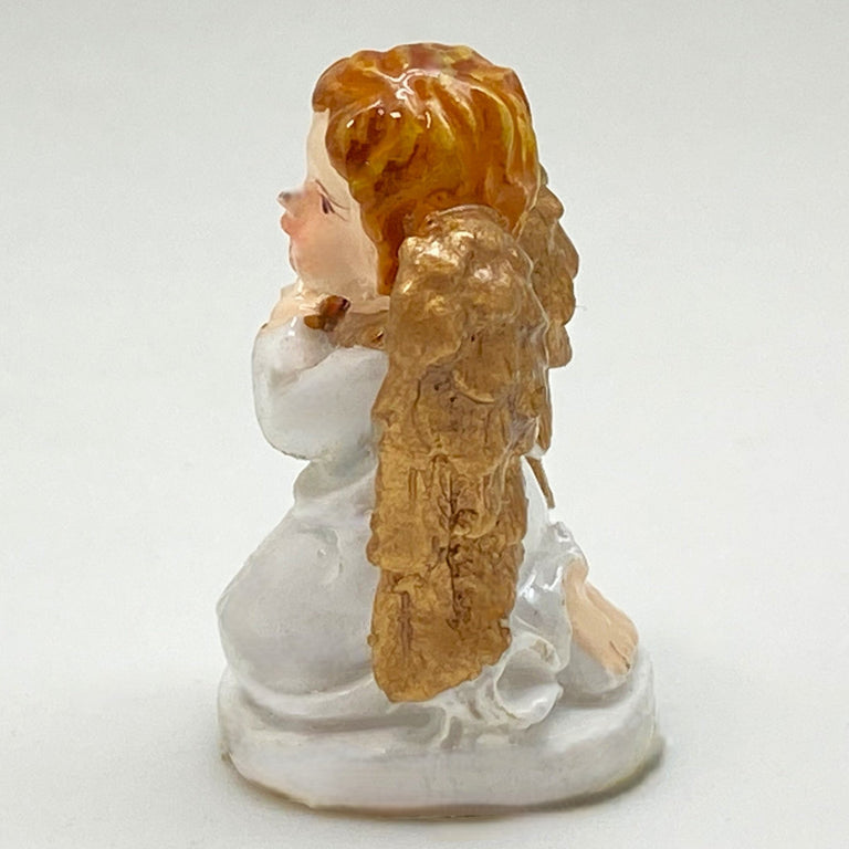 Innenmodell "kleiner Engel mit Harfe" - 33 x 23 mm - Schneekugelhaus