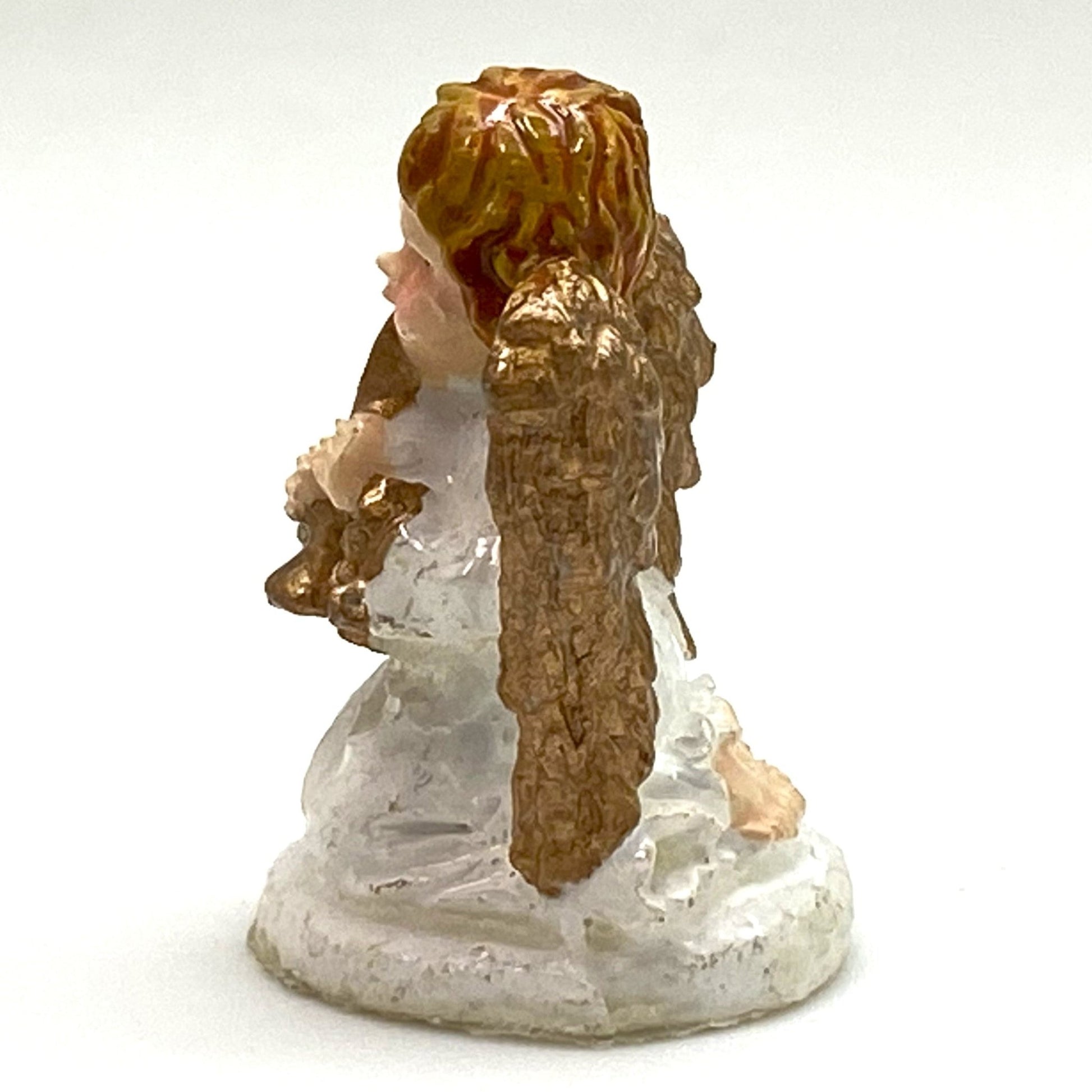 Innenmodell "kleiner Engel mit Tröte" - 33 x 23 mm - Schneekugelhaus