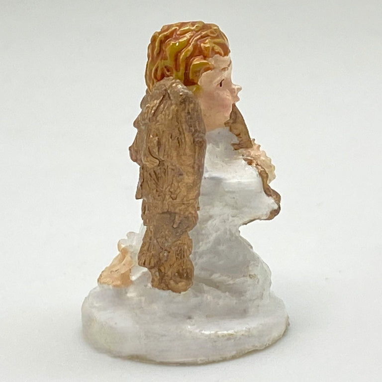 Innenmodell "kleiner Engel mit Tröte" - 33 x 23 mm - Schneekugelhaus